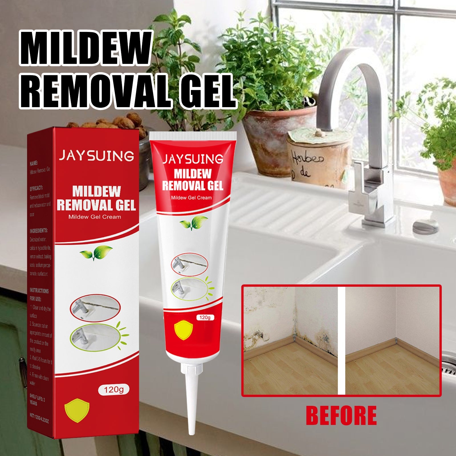 Anti-Mildew Bathroom Wall Cleaner
