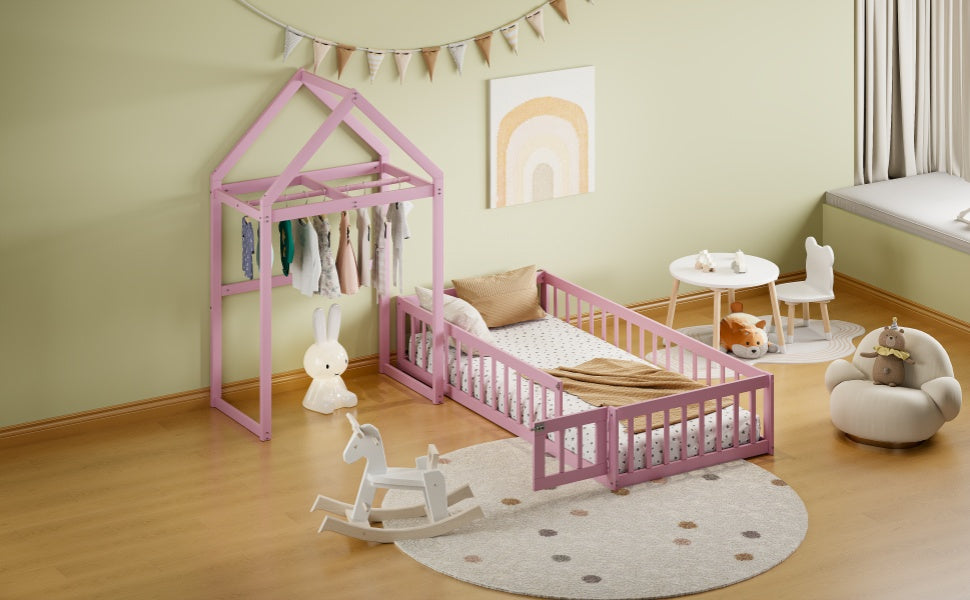 Wooden Twin Size Children&