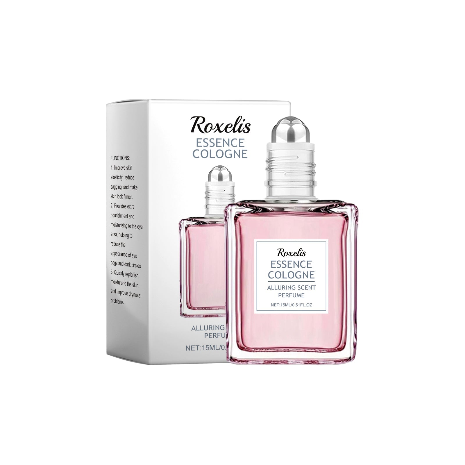 Pink Rose Fragrance Essential Oil, Mild Natural Fresh Fragrance Fragrance Portable Women&