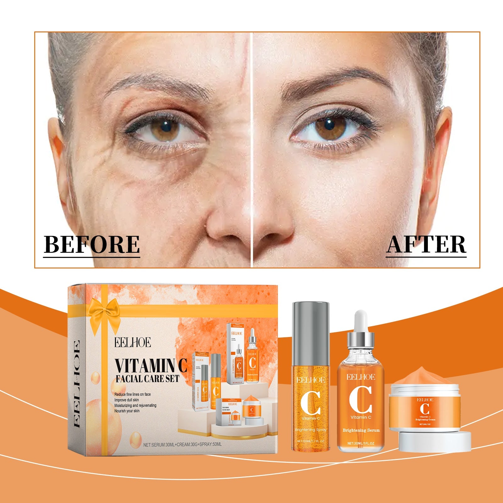 Vitamin C Facial Skin Care Set