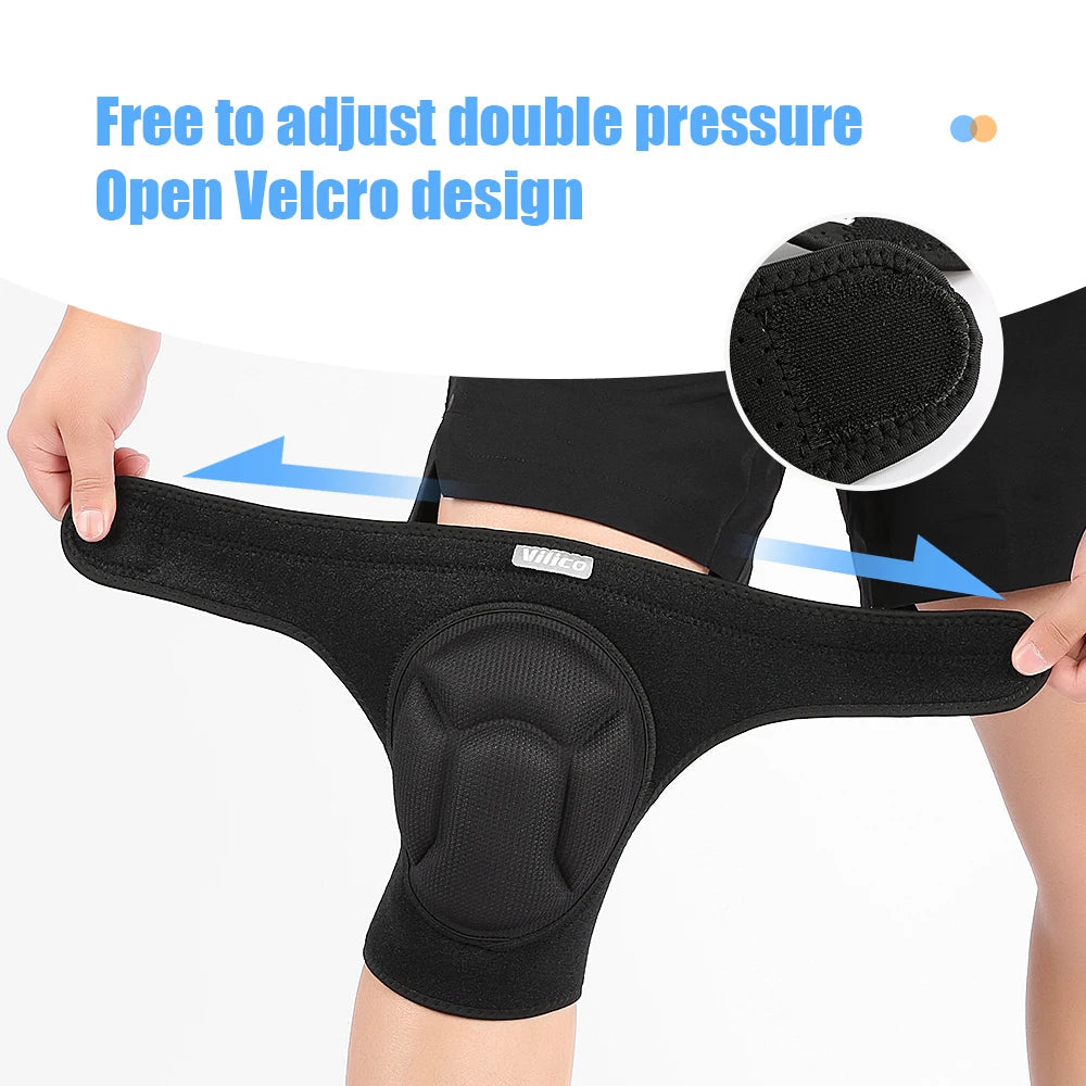 Running basketball cushioning decompression breathable comfortable Velcro sports collision protection leg protection knee protection 