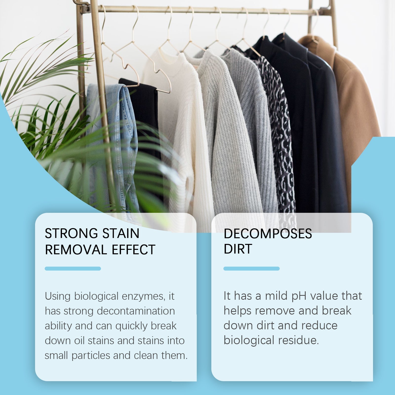 Enzyme Clothing Stain Cleaner