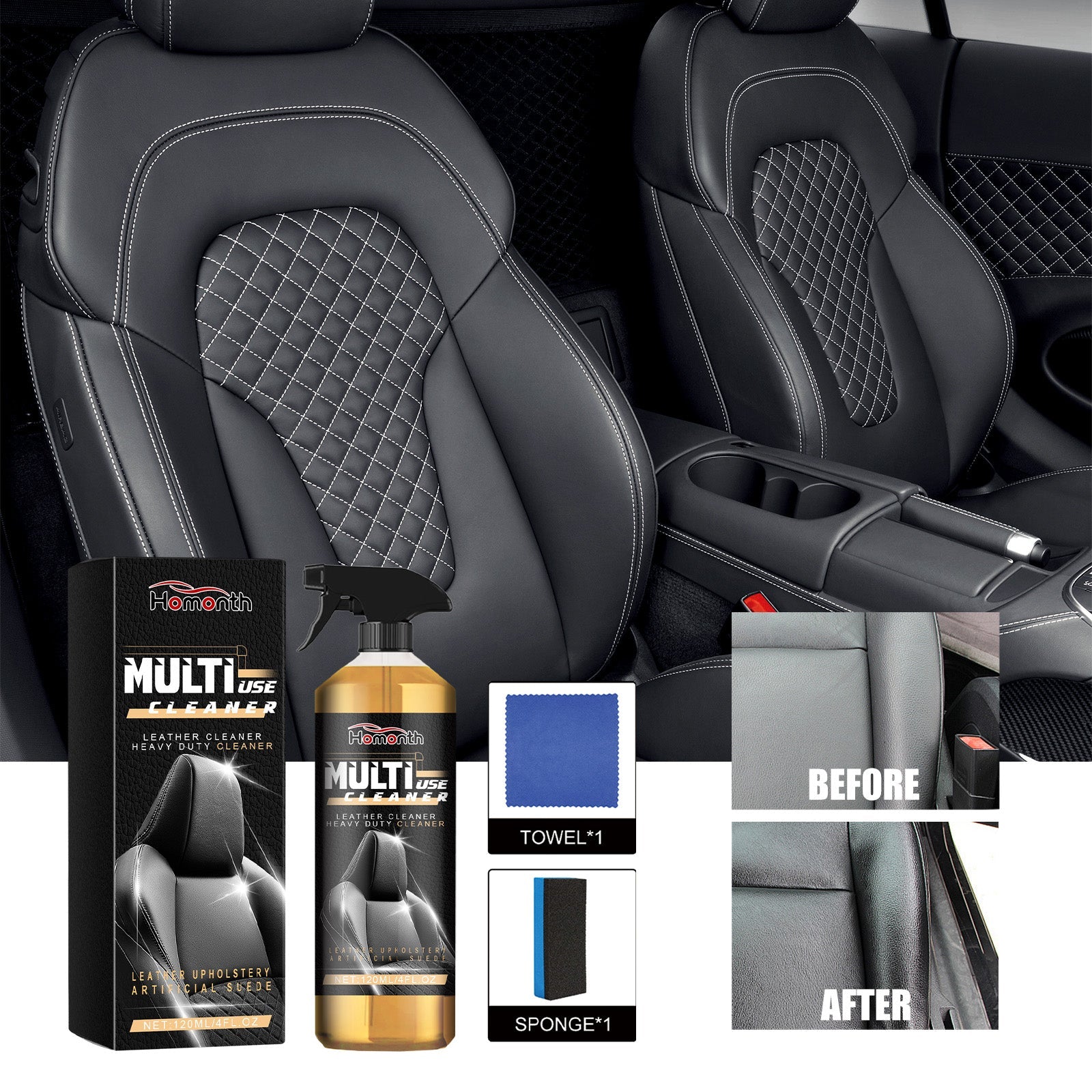 Car Leather Renovation Cleaner