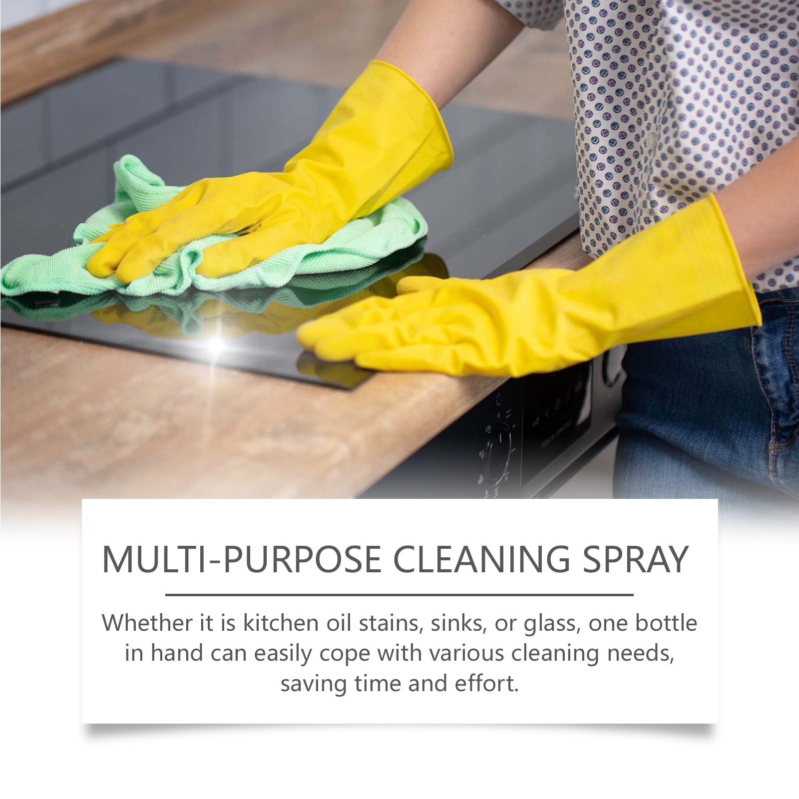 Cooktop Surface Odor Foam Cleaner