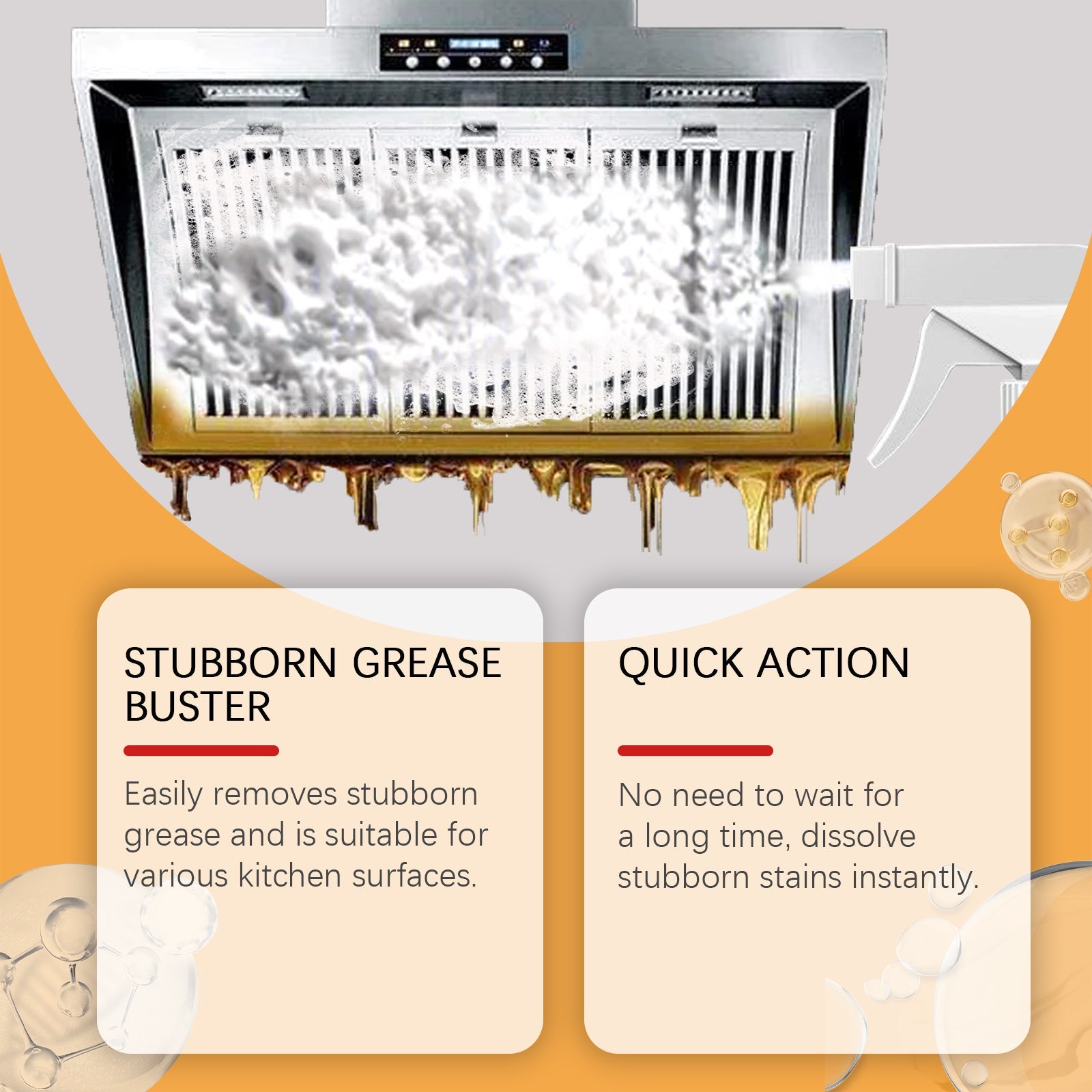 Hood Stove Heavy Oil Cleaner