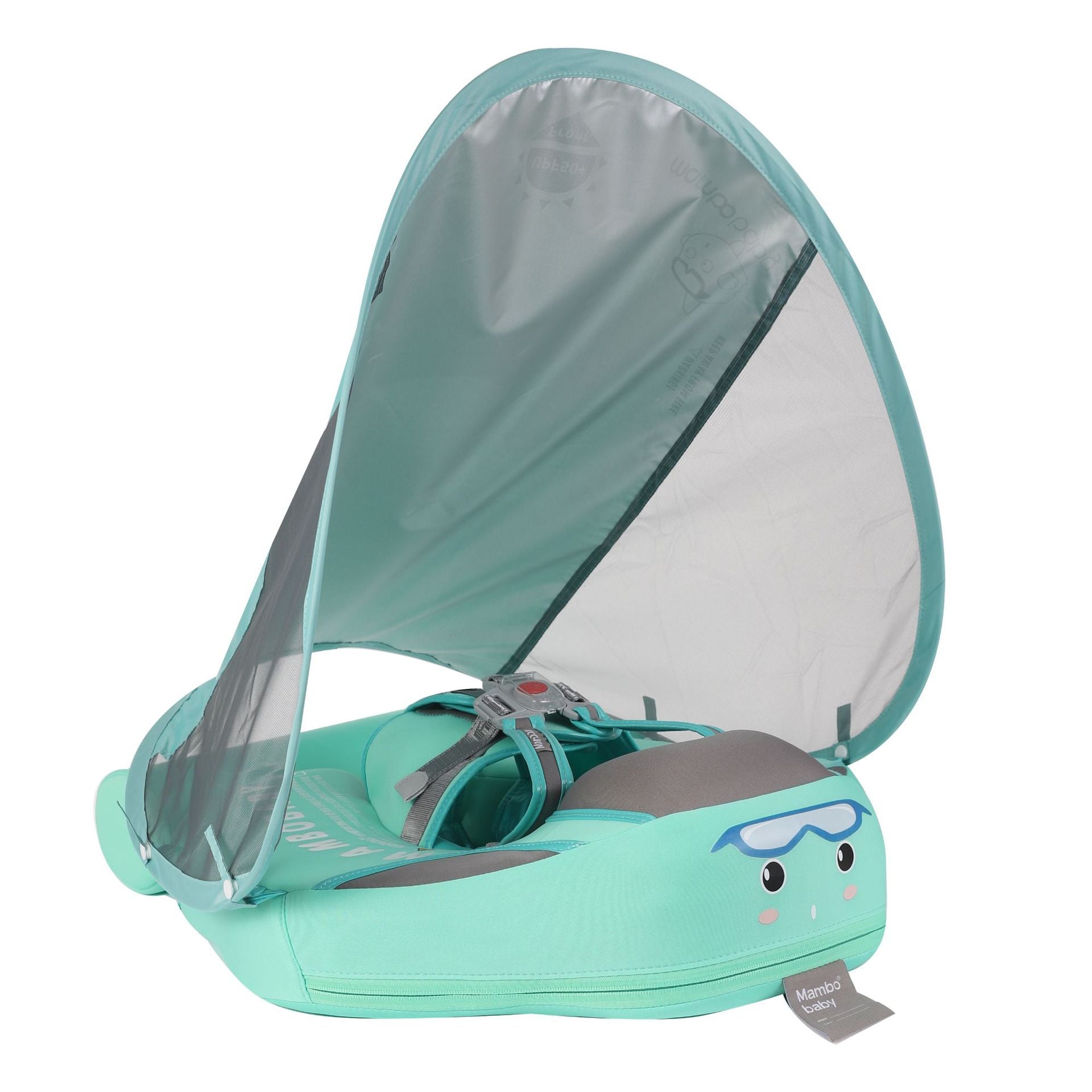 Infants and young children with inflatable seat rings and sunshades beginner&