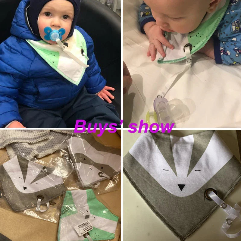 Cotton Baby Bandana Drool Bib