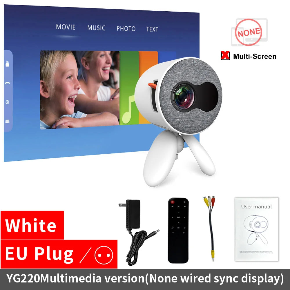 YG220 Mini Pocket Projector