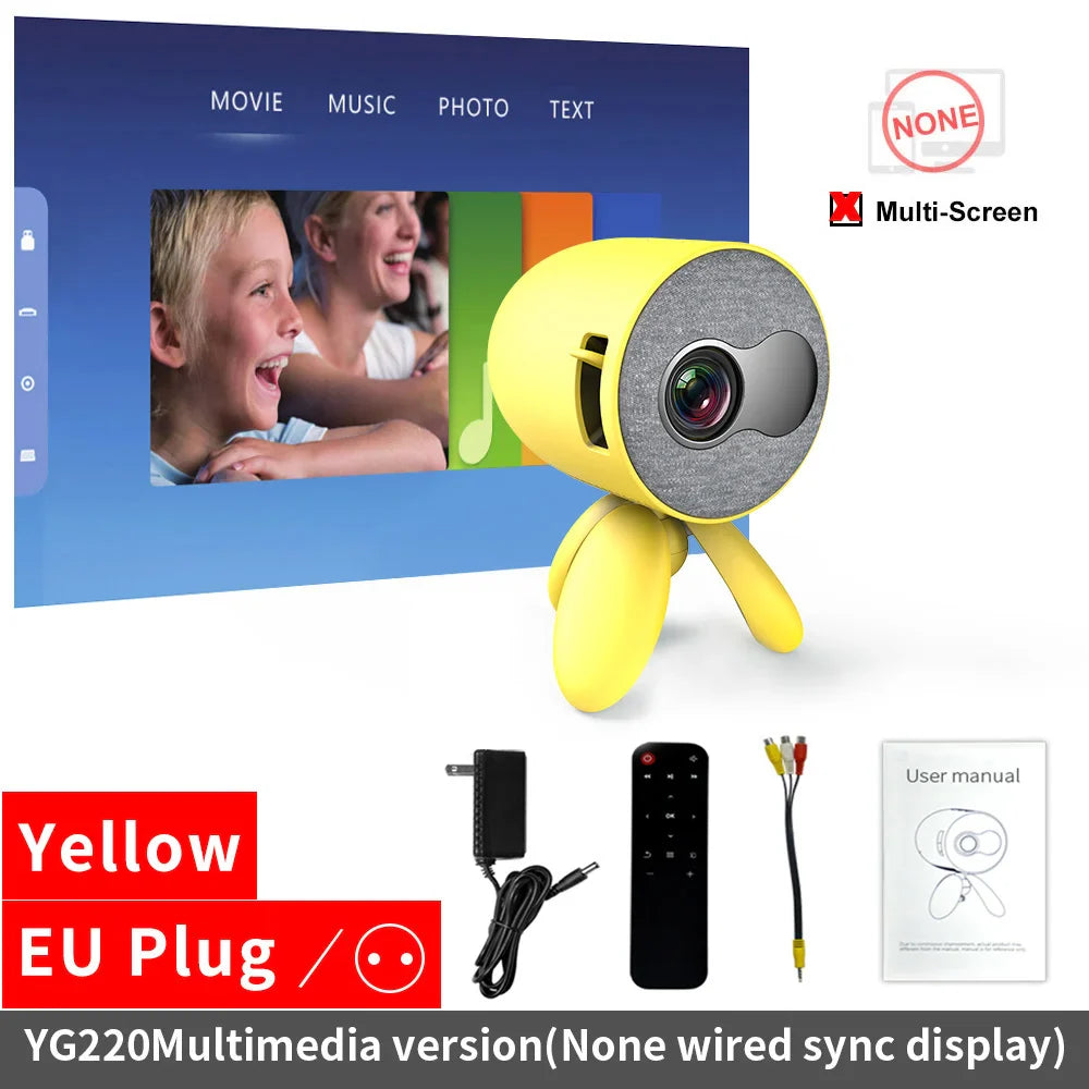 YG220 Mini Pocket Projector