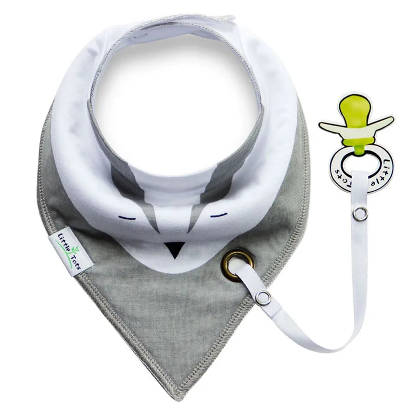 Cotton Baby Bandana Drool Bib