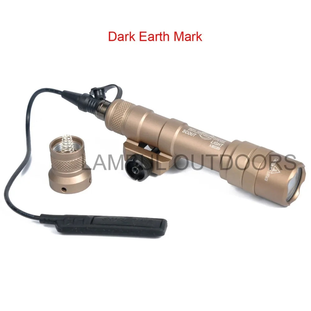 Tactical SF M600 M600B Weapon Gun light Lanterna Airsoft Rifle arma Flashlight Pistol Scout Light Torch Hunting Pictinny Rail