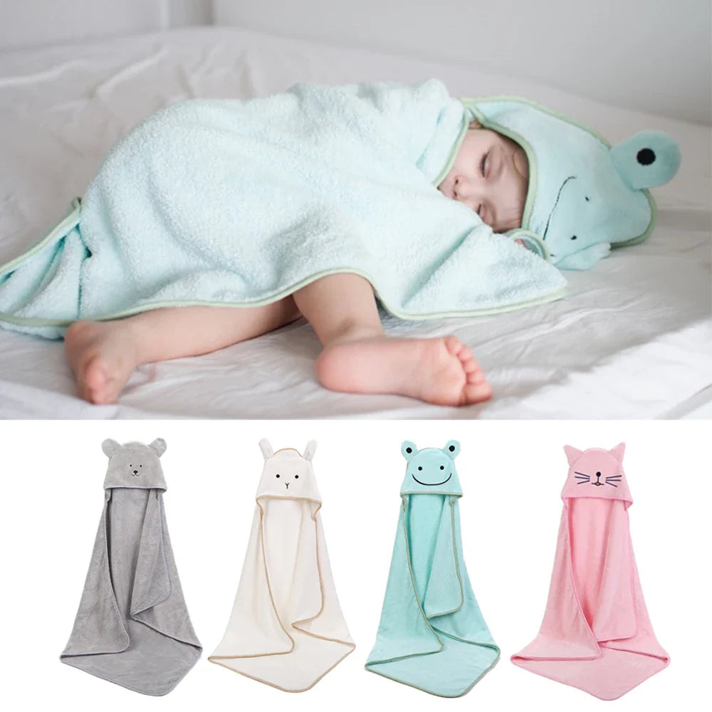 Hooded Baby Bath Towel