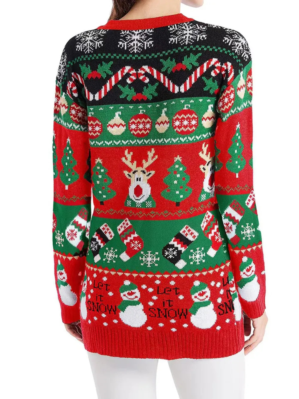 Autumn and winter new sweater jacket women&