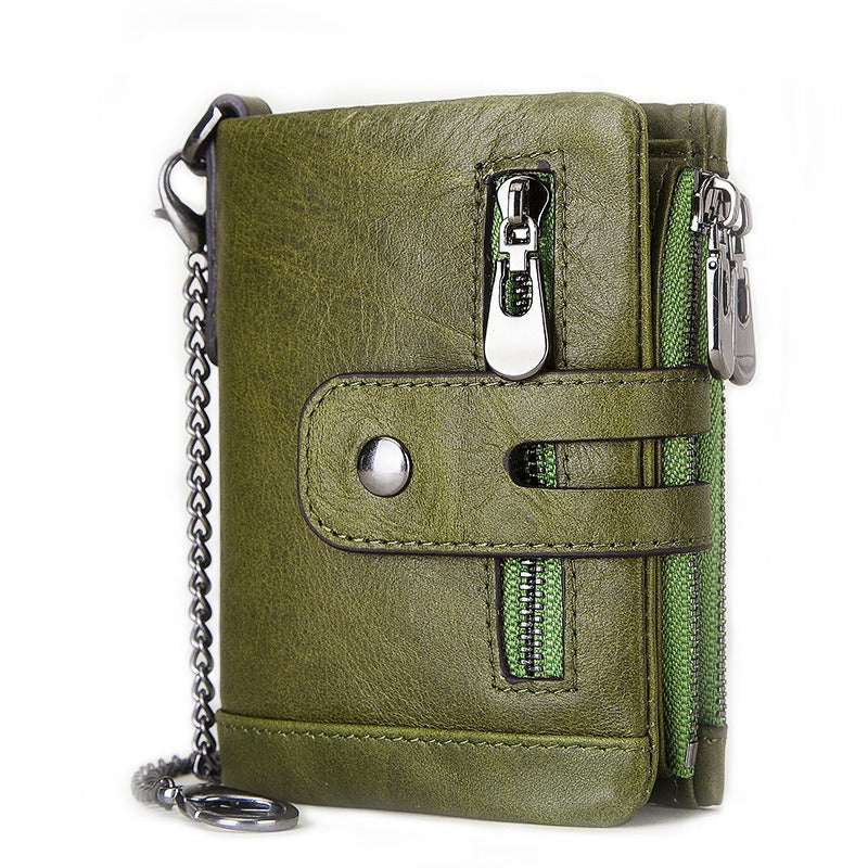 European and American first-layer kraft card bag men&