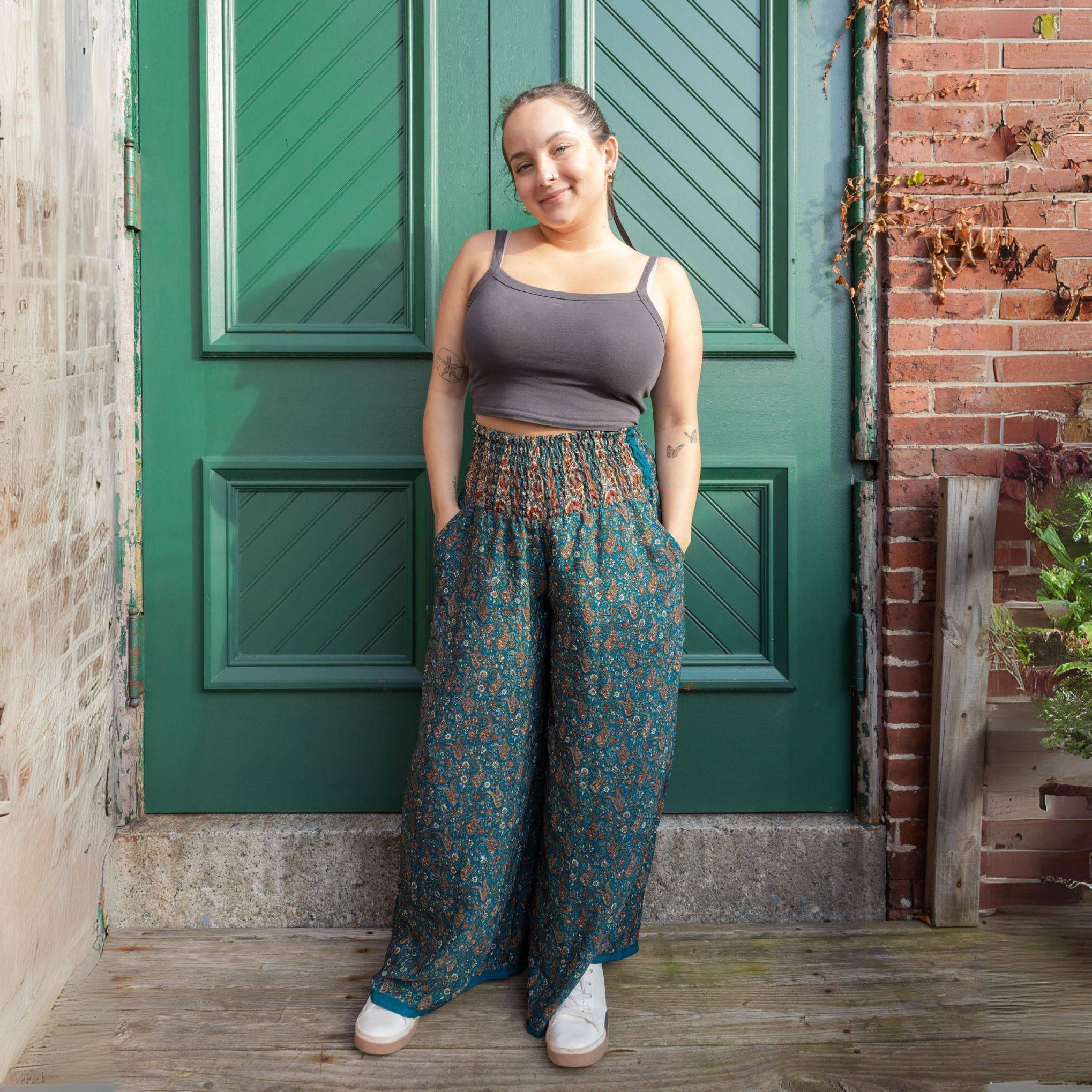 Free Spirit Wide-Leg Palazzo Pants