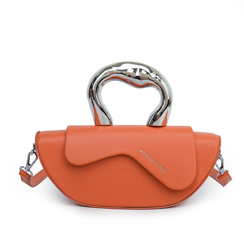 French niche commuting letter armpit bag, women&