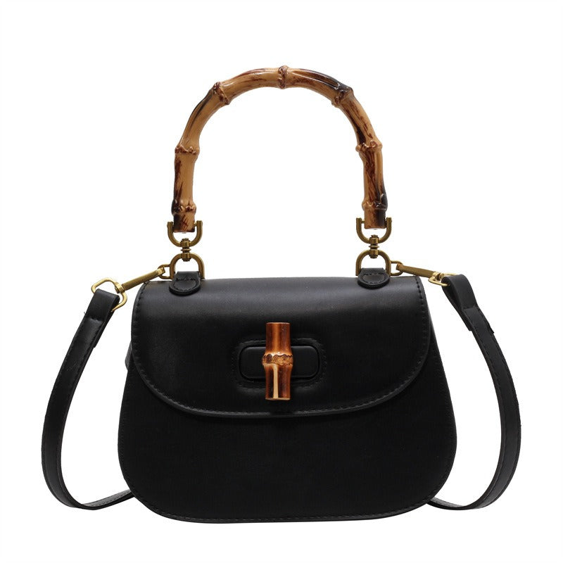 Handheld bamboo bag women&