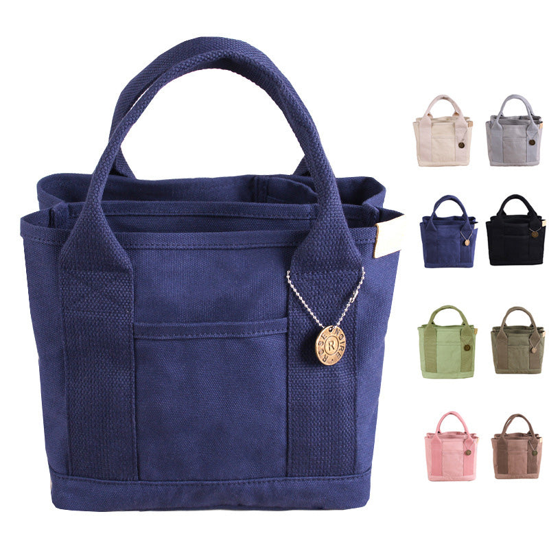 High Grade Canvas Bag Bento Bag Handbag 16A Canvas Women&