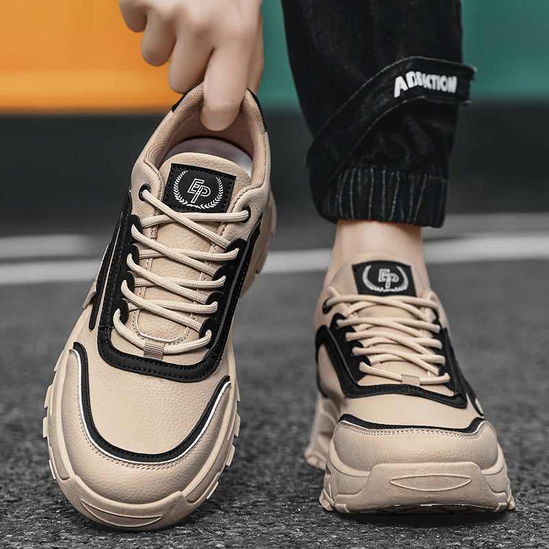 Labor protection shoes, wear-resistant shoes, sports and leisure outdoor hiking leather shoes, men&
