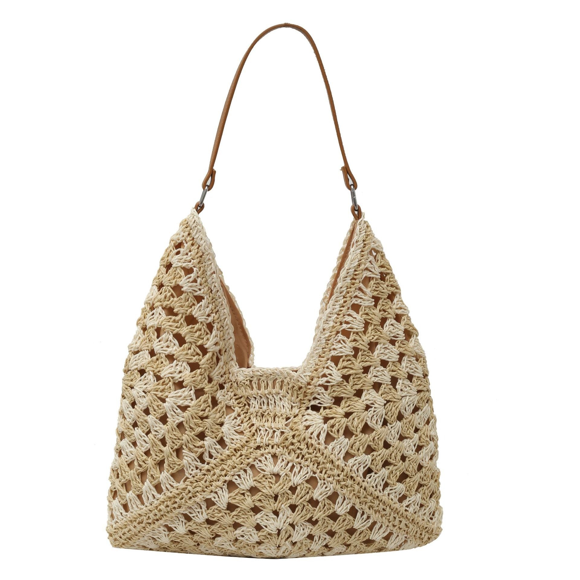 Large capacity woven bag, women&