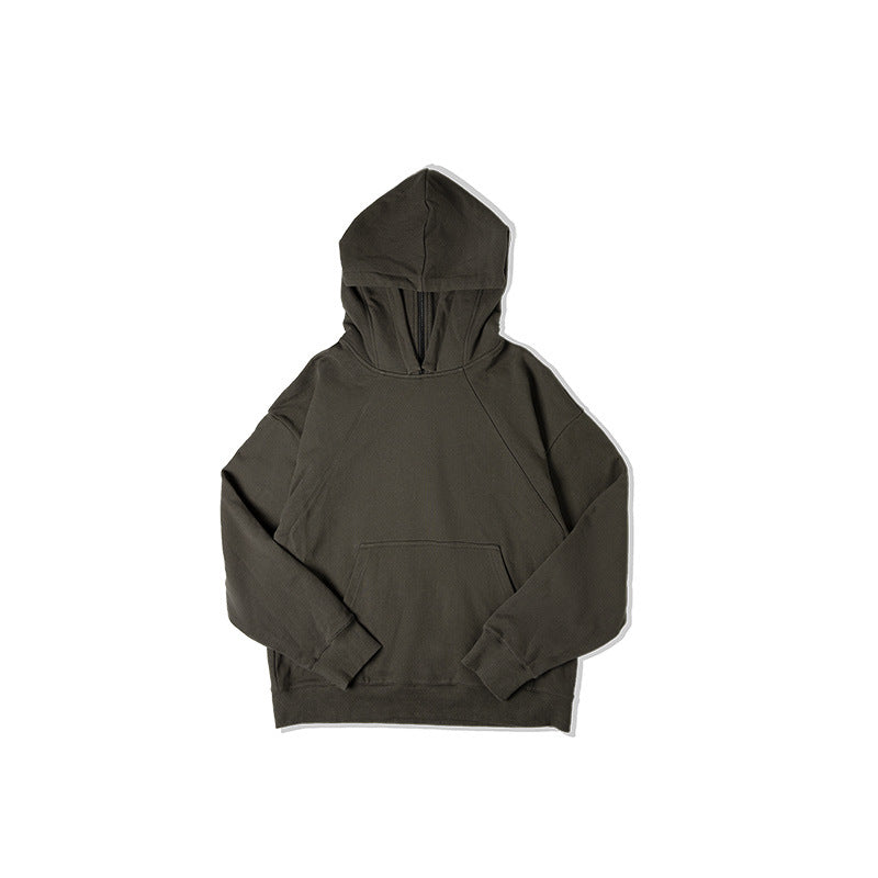 Maden Workwear American Heavyweight Balaclava Hoodie with Zipper High Street Tactical Men&