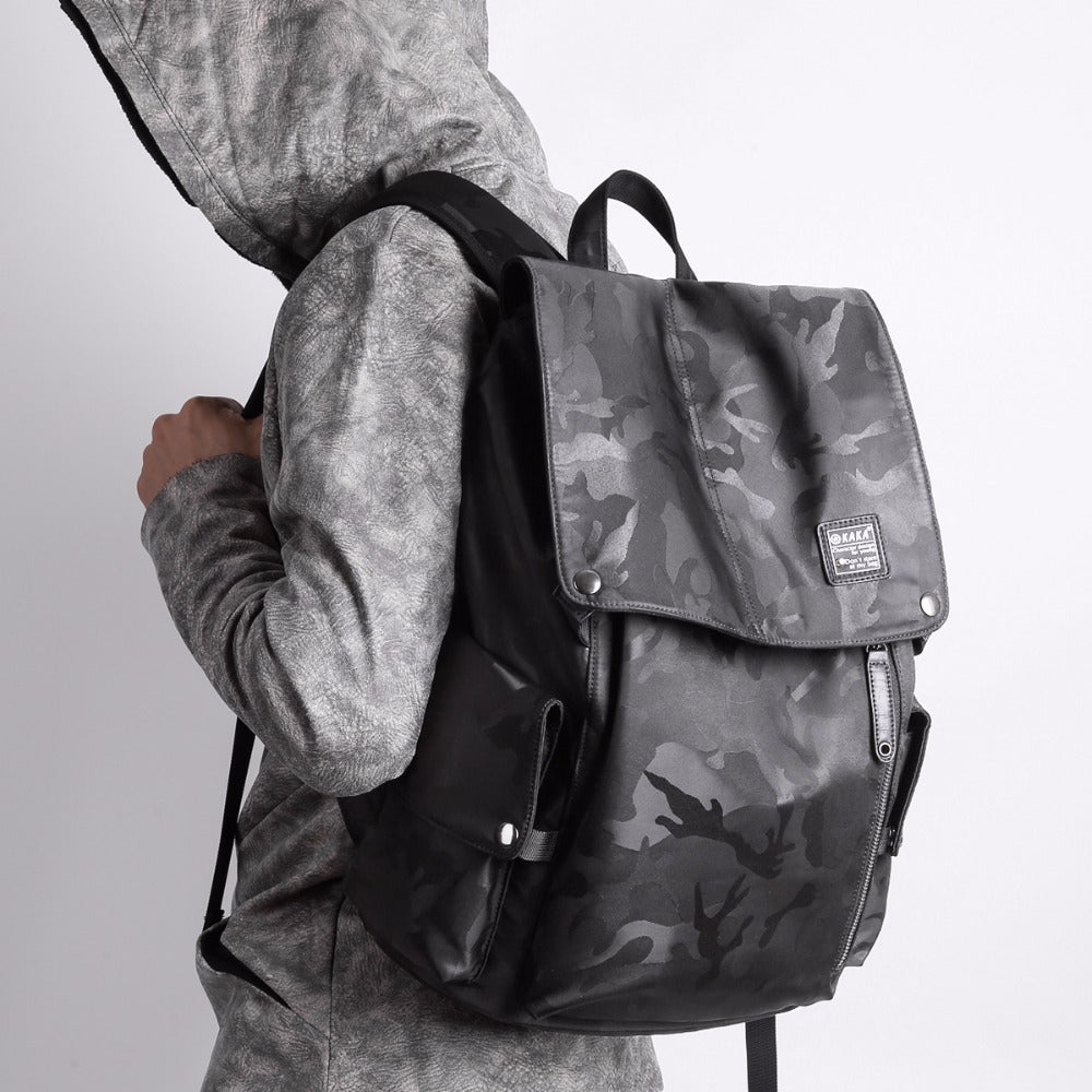 New Trendy Bag Multi-Functional Travel Oxford Backpack Multi-Compartment Storage Backpack Men&