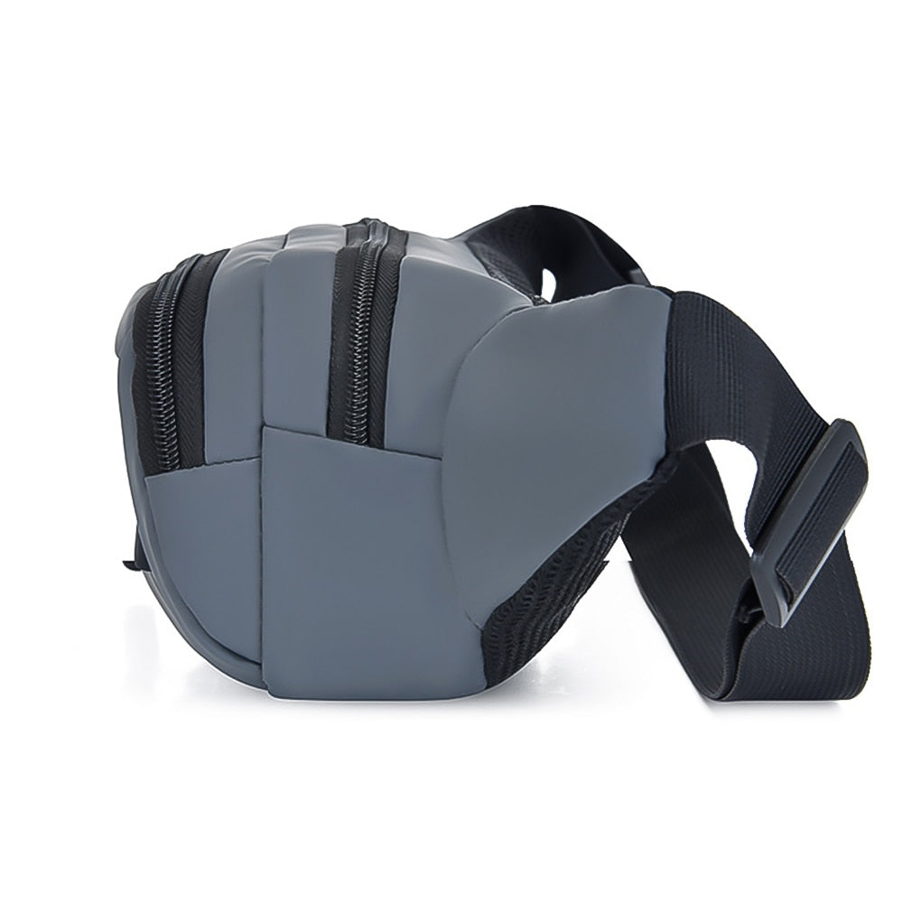 Outdoor Waist Bag Waterproof Waist Bum Bag Running Jogging Belt Pouch Zip Fanny Pack Mobile Phone Bag Oxford Cloth Chest Bag