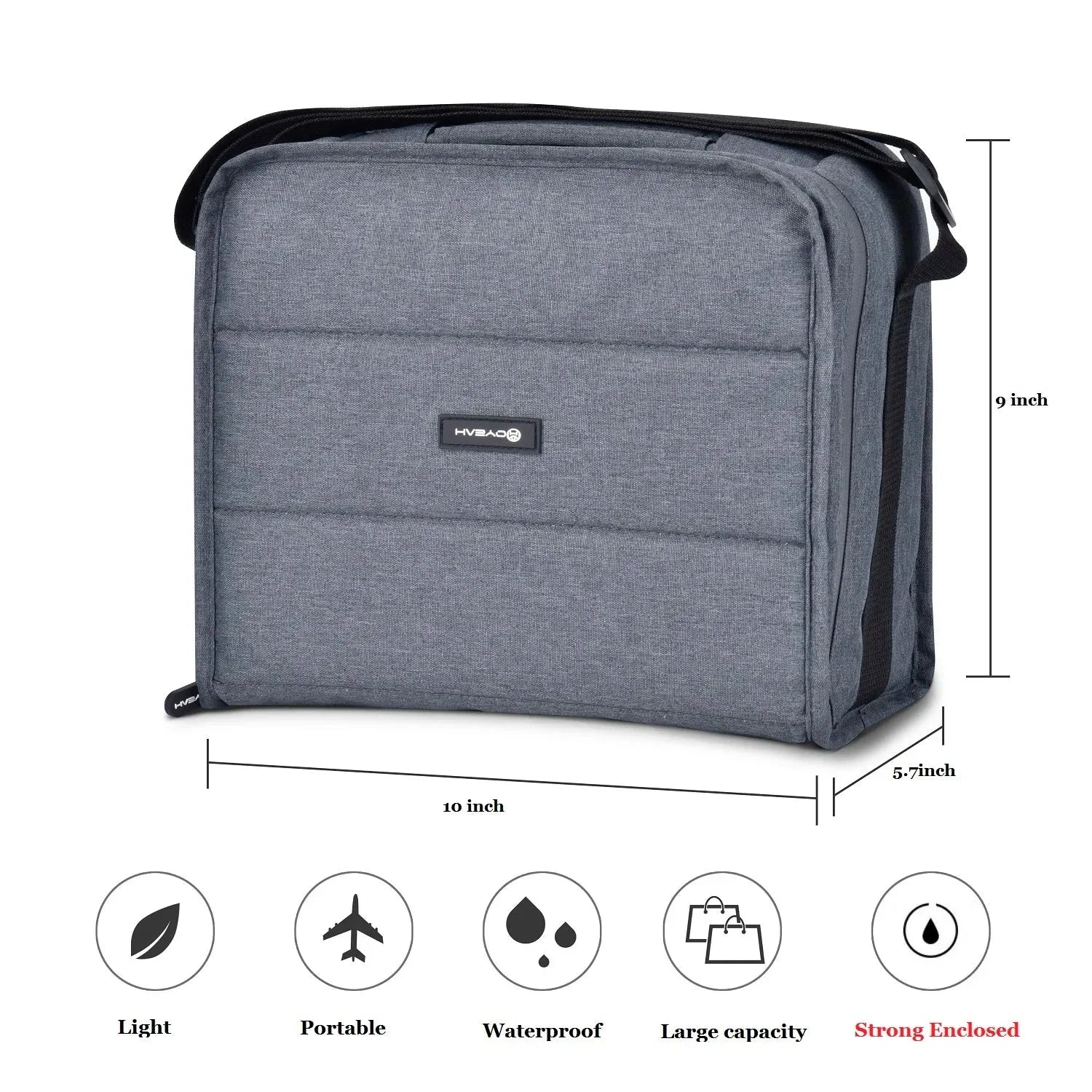 Portable UV Sterilizer Bag UV Disinfection Bag Cleaner For CPAP Tube Mask Shoes Bottle Underwear Clothes Home Use