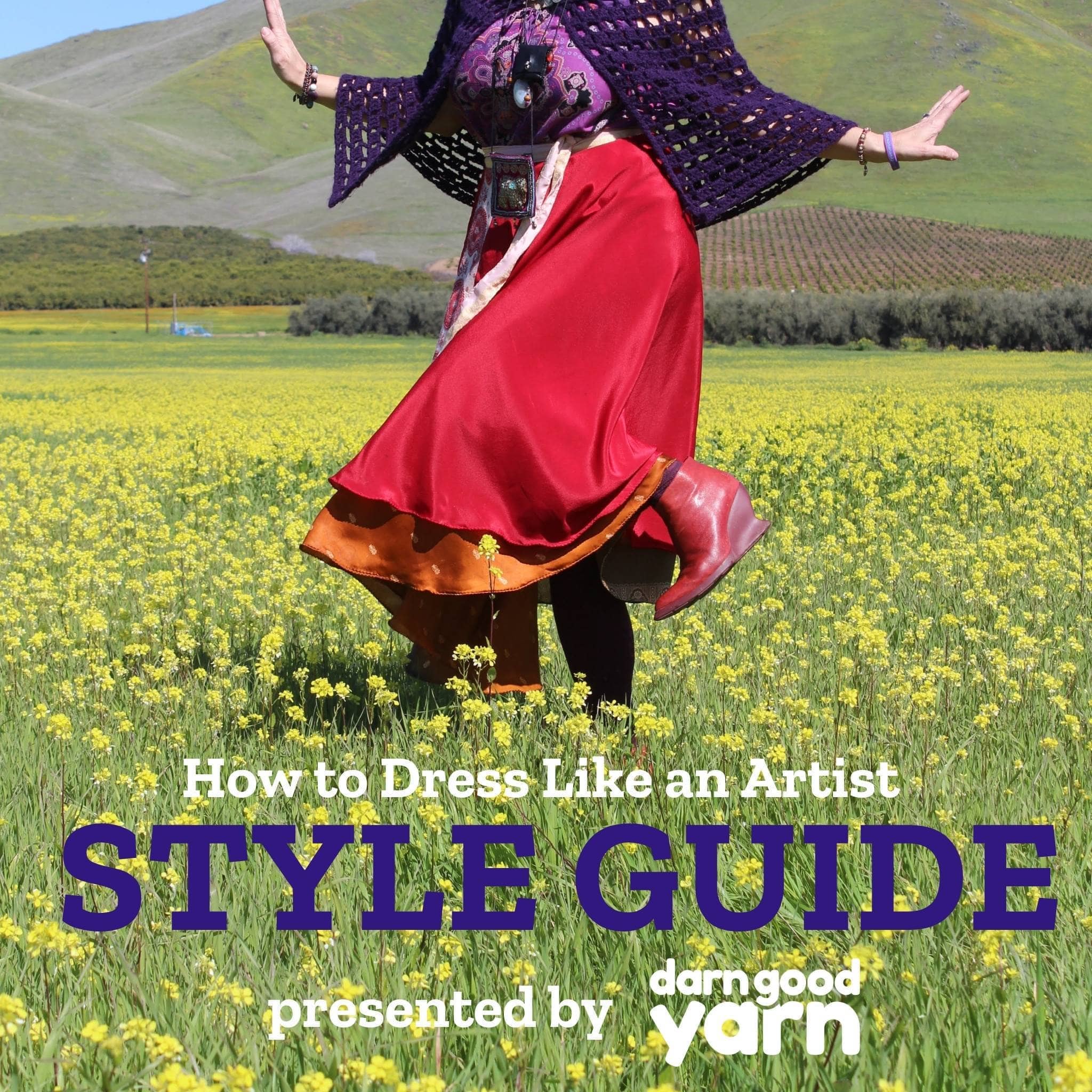 Sari Wrap Skirt Downloadable Lookbook by Deanna Bowers