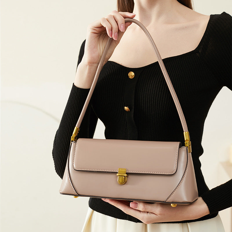 Small French baguette bag women&