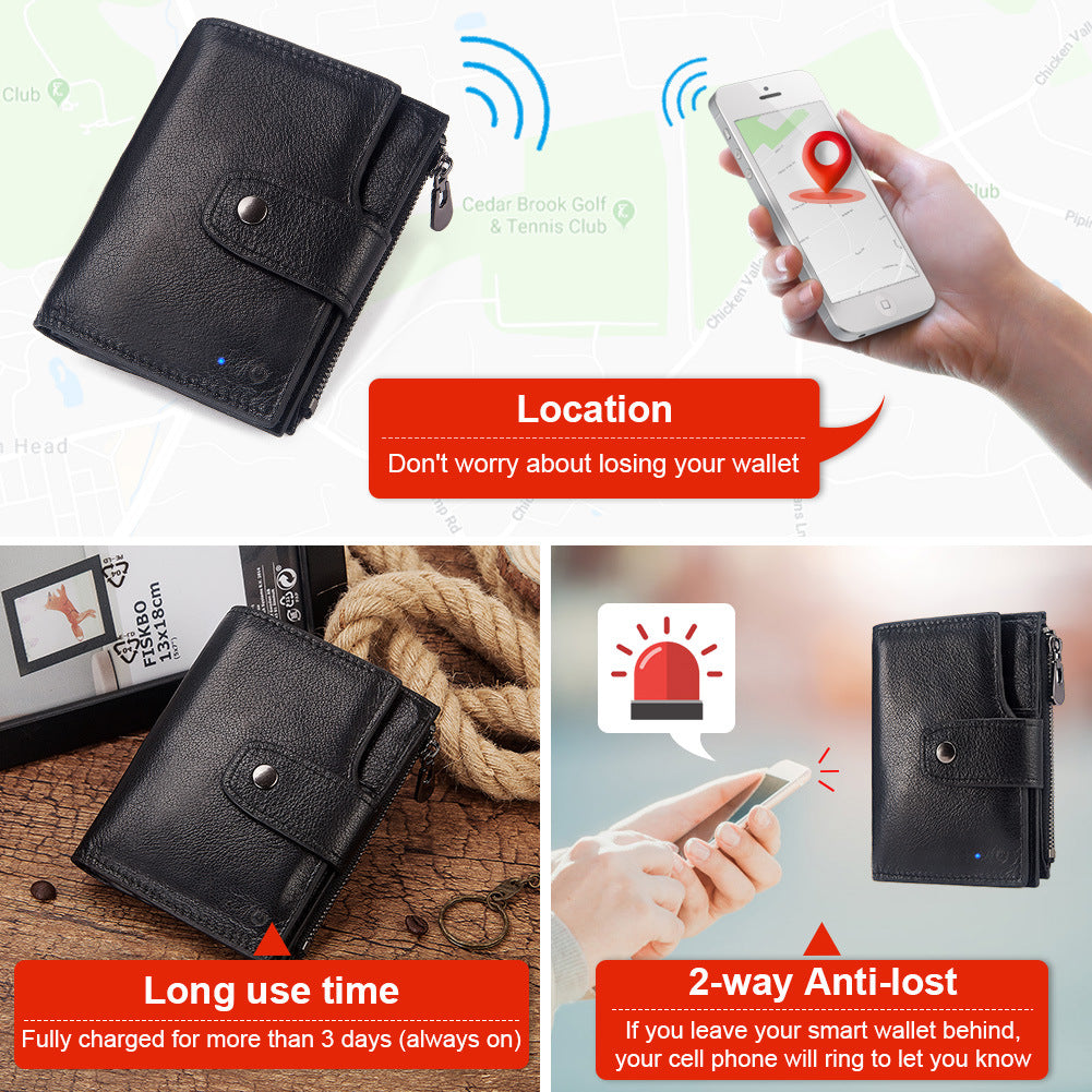 Smart Anti-Lost Wallet Men&