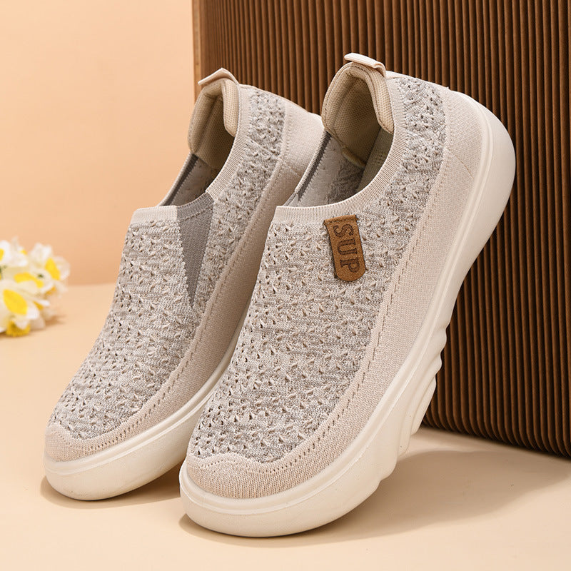 Spring and autumn new old Beijing cloth shoes women&