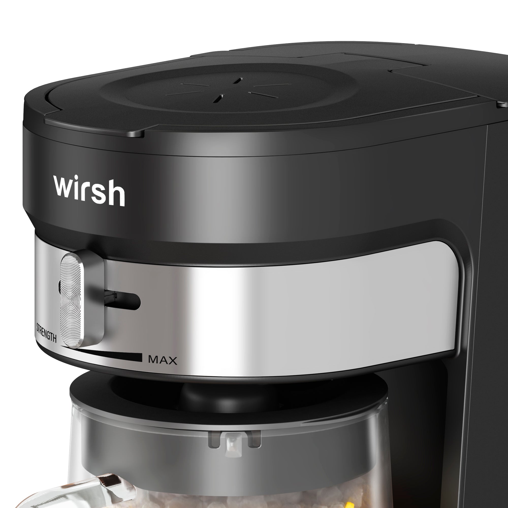 Wirsh Iced Coffee Maker, Iced Tea Maker with 85 Ounce Pitcher,Strength Control and Reusable Filter
