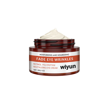 Retinol Polypeptide Revitalizing Eye Cream, Firming Skin Around Eyes Lighten Dark Circles Crow&