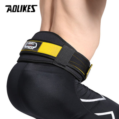 Weightlifting Squat Training Lumbar Support Band Sport Powerlifting Belt Fitness Gym Back Waist Protector For Men Woman&