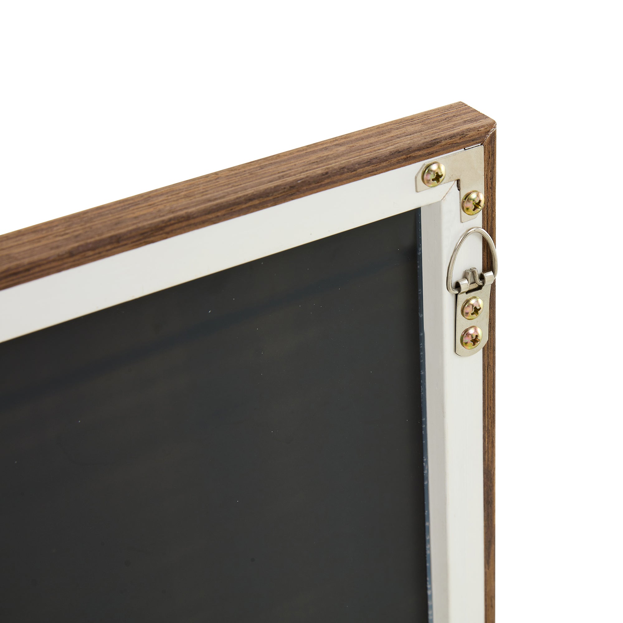60x17 Brown Solid Wood Frame Full-length Mirror, Dressing Mirror, Bedroom Home Porch