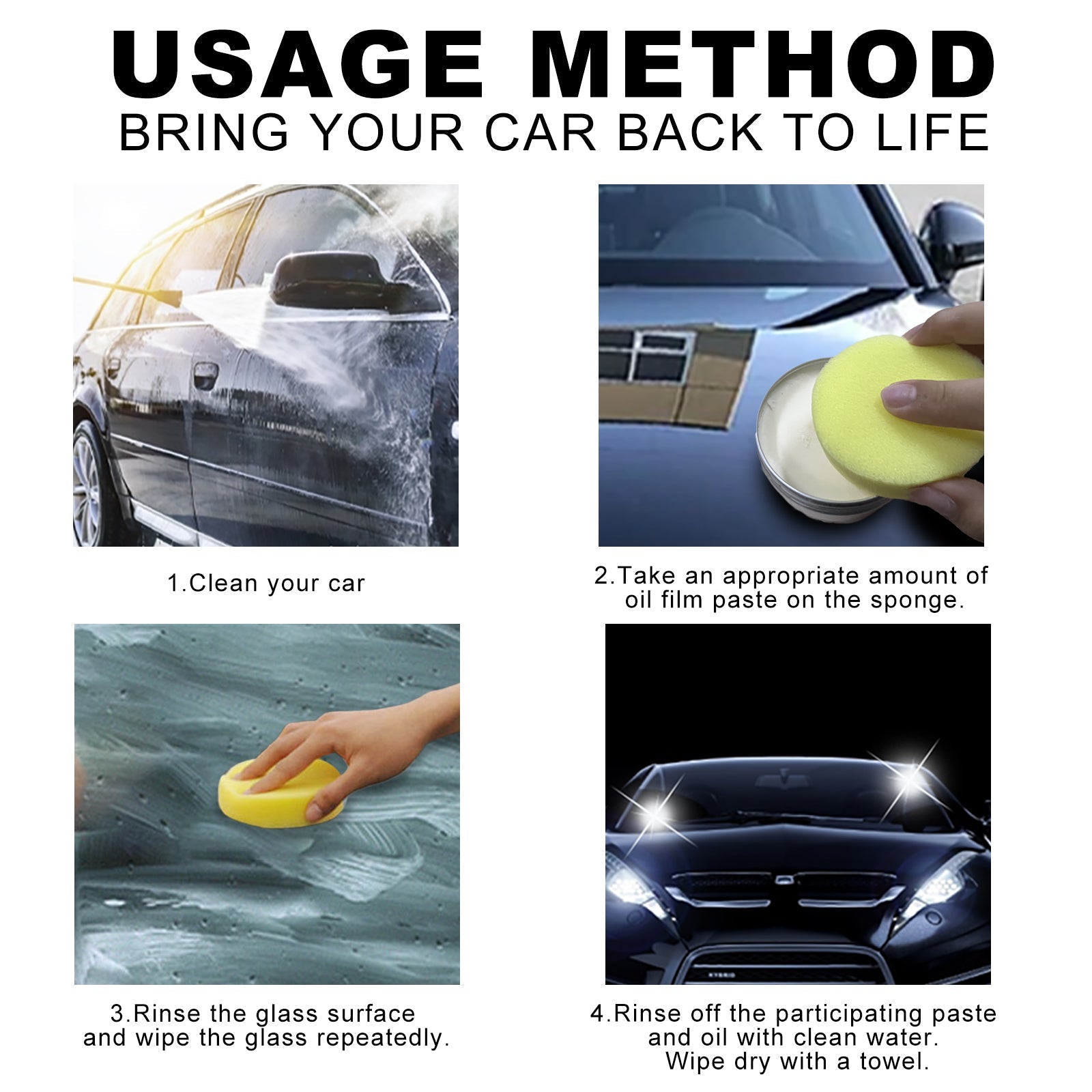 Car Windscreen Rain Mist Cleaner