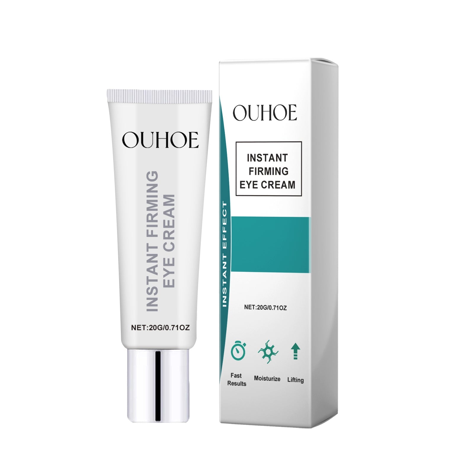 Instant Firming Eye Cream, Elastic Tightens Eye Skin Moisturizing Treatment To Reduce Fine Lines And Dark Circles Under The Eyes