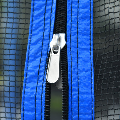 14FT Trampoline for Adults &amp; Kids with Basketball Hoop, Outdoor Trampolines w/Ladder and Safety Enclosure Net for Kids and Adult