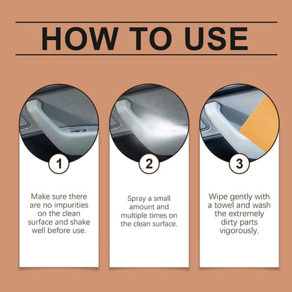 Car Leather Fabric Stain Cleaner