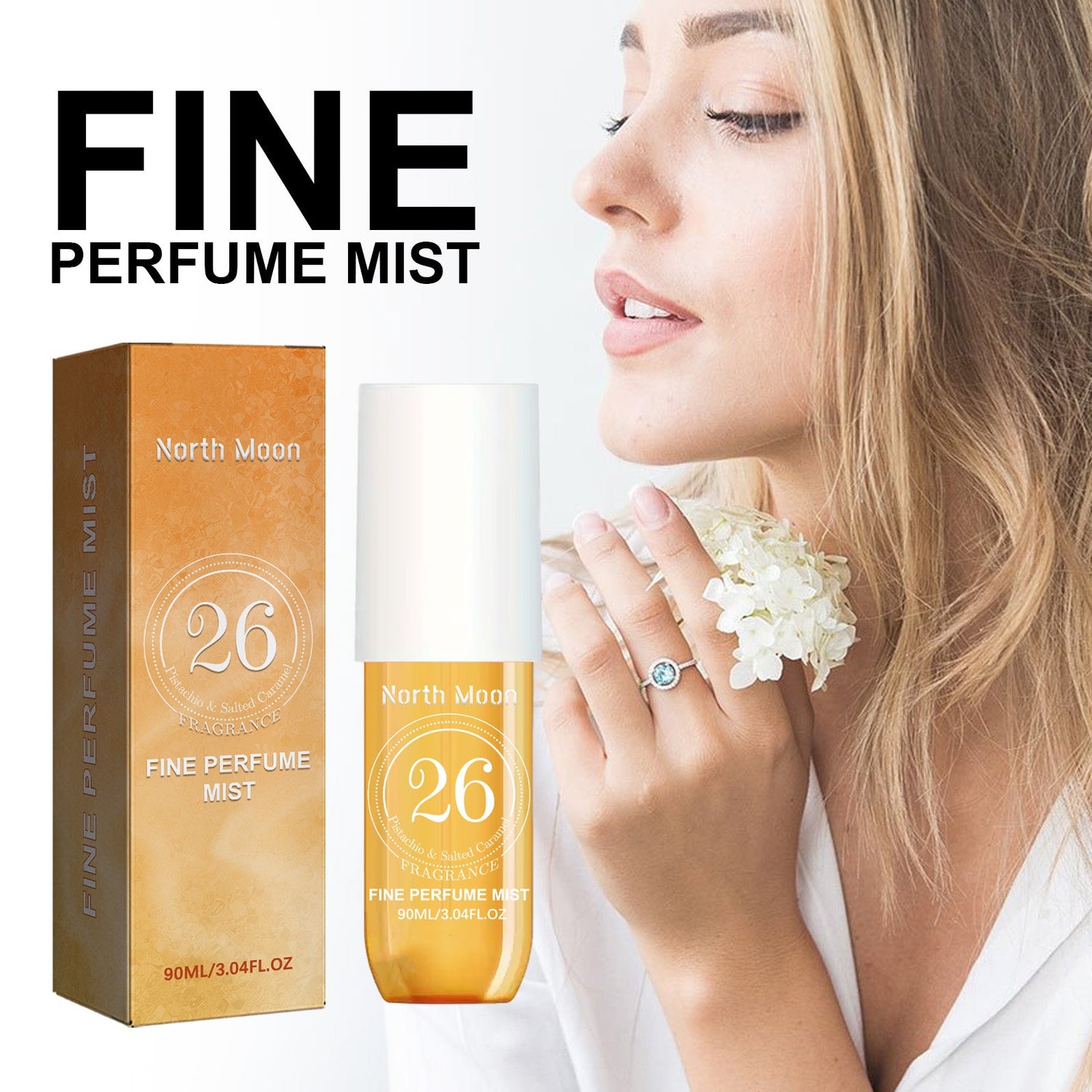 Perfume Spray Fresh Lasting Fragrance Non-Pungent Women&
