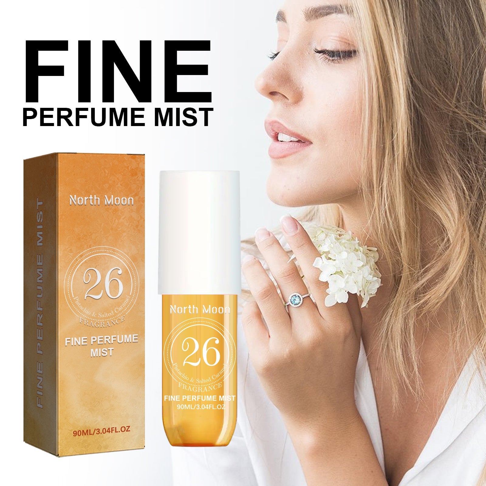 Perfume Spray Fresh Lasting Fragrance Non-Pungent Women&