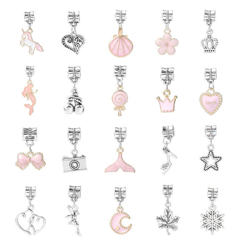 Cartoon Pink Set DIY Handmade Jewelry Children&