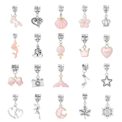 Cartoon Pink Set DIY Handmade Jewelry Children&