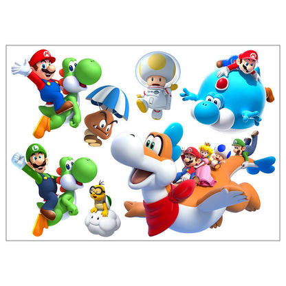 Mario stickers Super Mario stickers Children&