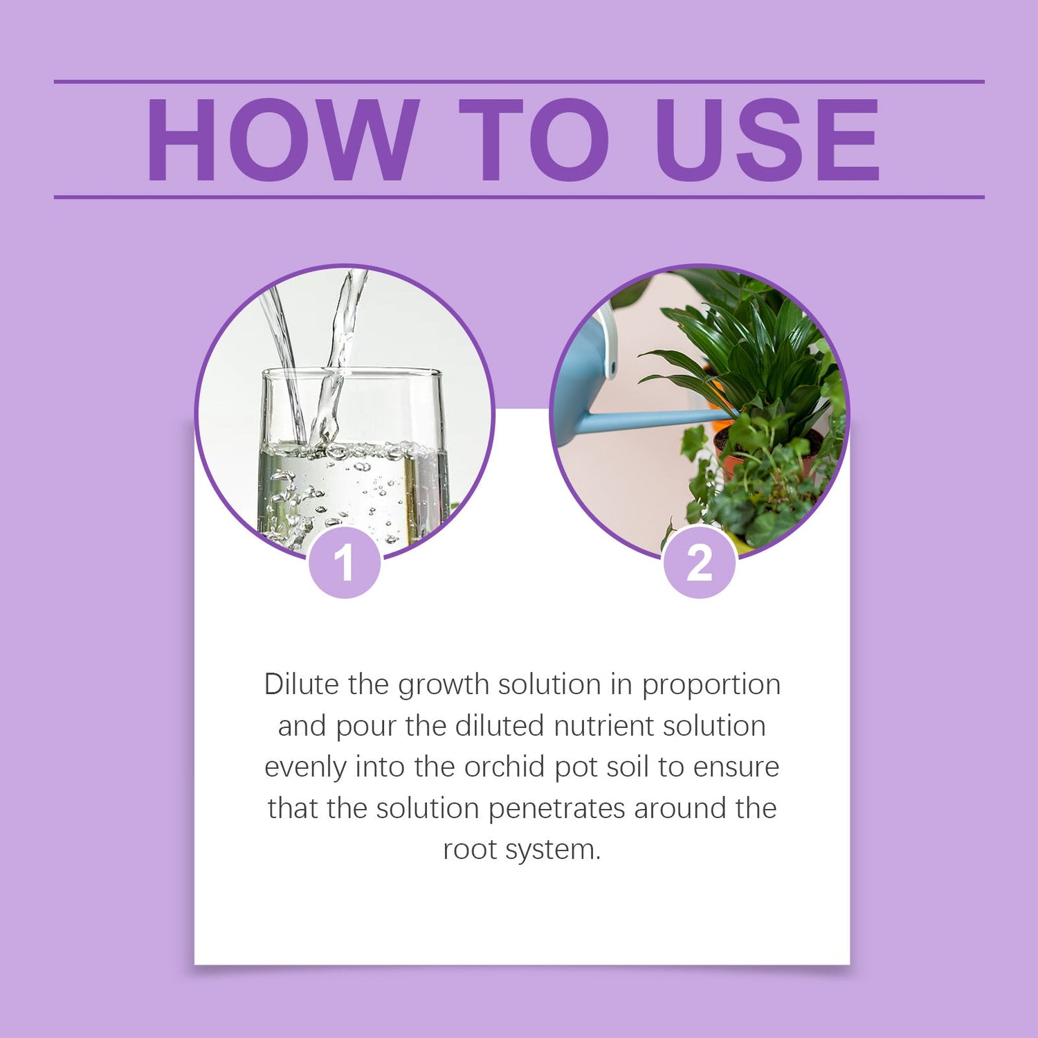Orchid Plant Growth Agent Flower Green Plant Special Nutrient Solution For Orchid Pot Common