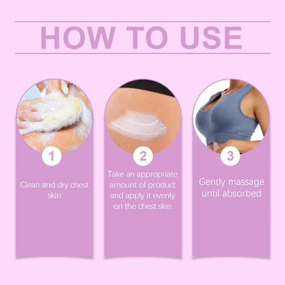 Oceaura Breast Firming Care Cream, Breast Firming And Firming Breast Skin Massage Nourishing And Lifting Cream