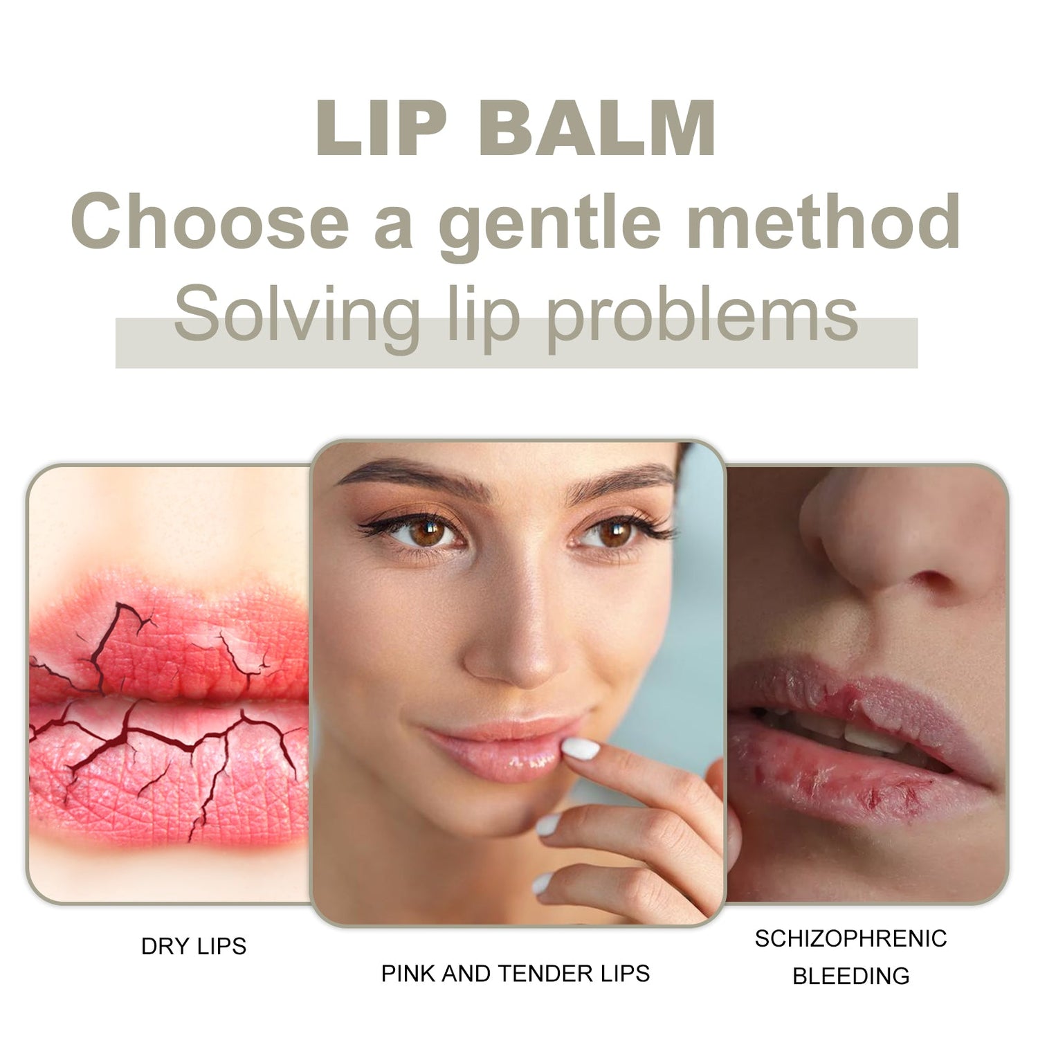 Lip Balm, Fade Lip Lines Anti Cracking And Peeling Hydrating Plentiful Water Embellish Lip Care