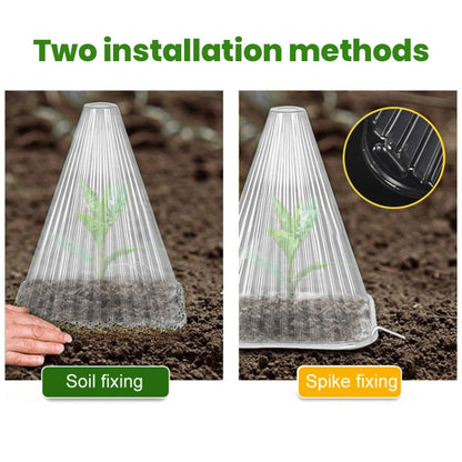 30 Reusable Square Planting Tents. Protect plants from birds, frost &amp; snails.
