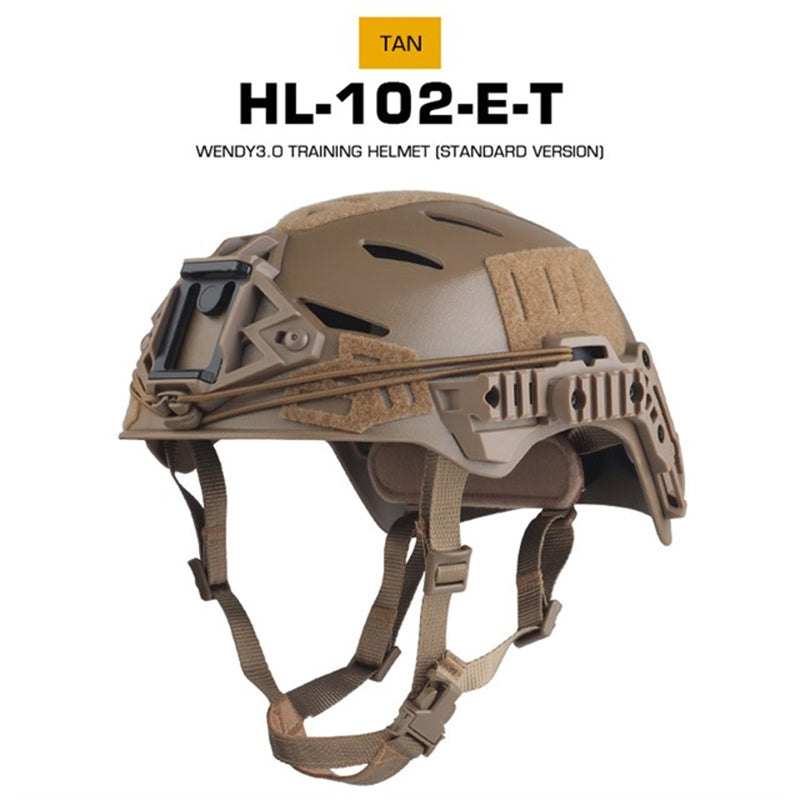 Tactical Helmet Wendy 3.0: Adjustable, for Training, Animation, Games &amp; Outdoor Riding.